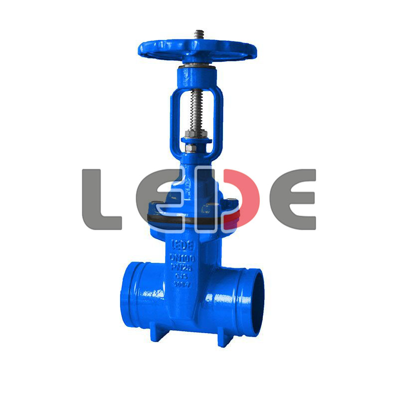 溝槽(cao)明杆閘閥(fa)